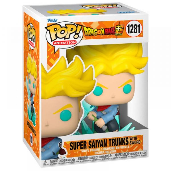 Funko POP Dragon ball super saiyan trunks w sword 1281