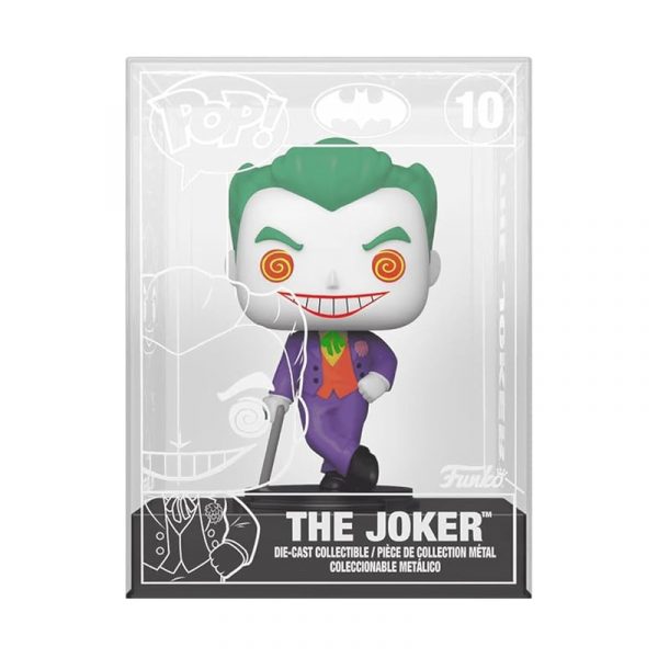 POP Diecast: DC Comics- Joker w/CH Exclusivo 10