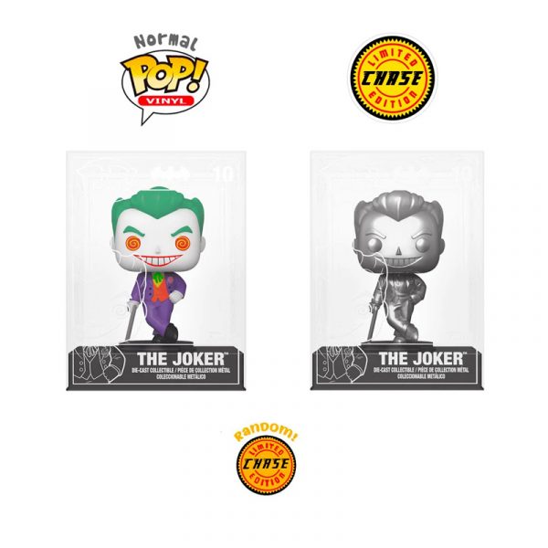 POP Diecast: DC Comics- Joker w/CH Exclusivo 10 - Imagen 2