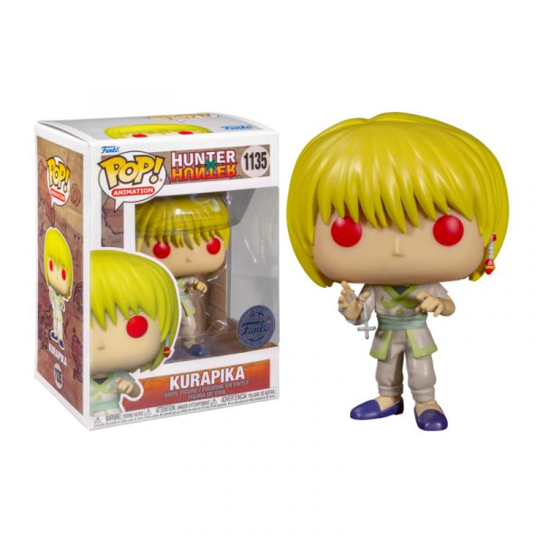 FUNKO POP ANIMATION HUNTER X HUNTER KURAPIKA W RED EYES 1135